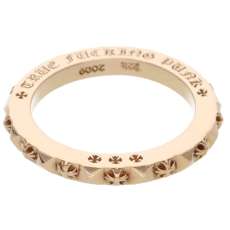 Chrome Hearts 22K TFP PNK PLS Gold Ring Size JP 19