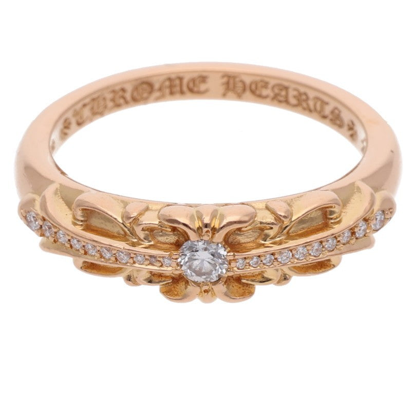 Chrome Hearts 22K Baby Classic Diamond Ring Size JP 20.5