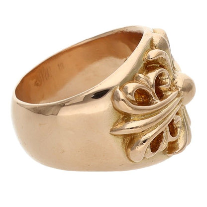 Chrome Hearts 22K Keeper Gold Ring Size JP 21