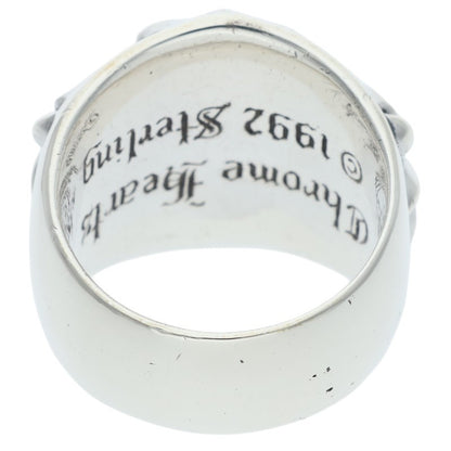 Chrome Hearts KEEPER Ring Sterling Silver Size JP 18