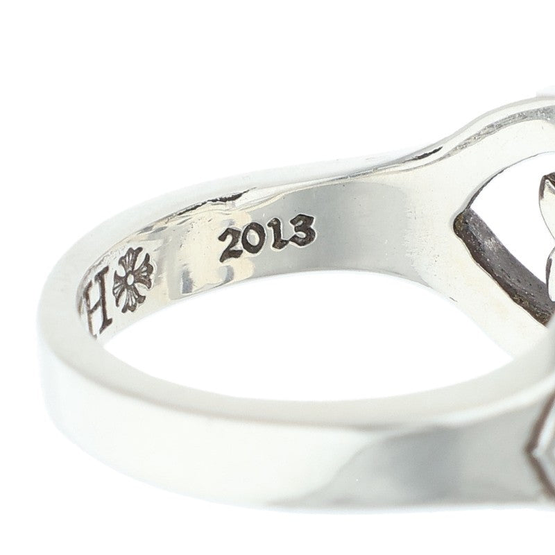 Chrome Hearts FILIGREE HEART Silver Ring Size JP 7