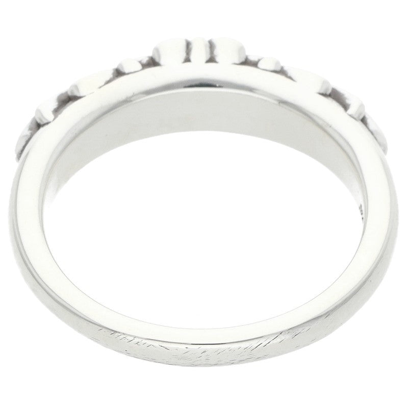 Chrome Hearts BABY CLASSIC Floral Silver Ring Size JP 19