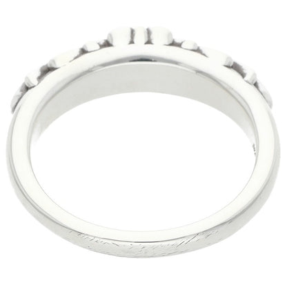 Chrome Hearts BABY CLASSIC Floral Silver Ring Size JP 19