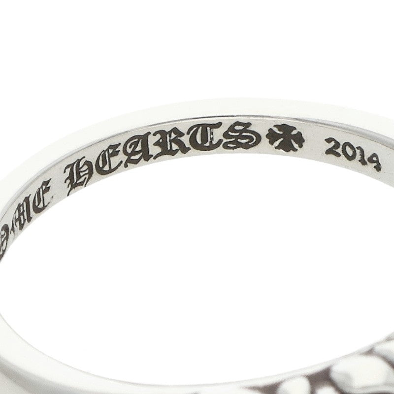 Chrome Hearts BABY CLASSIC Floral Silver Ring Size JP 19