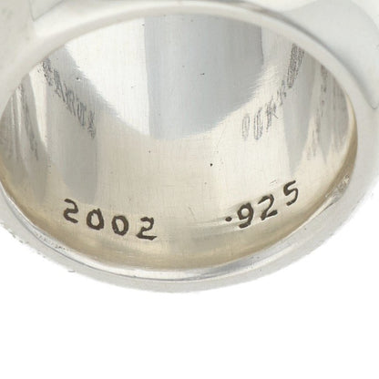 Chrome Hearts CLASSIC OVAL Cross Ring Silver Size JP 14