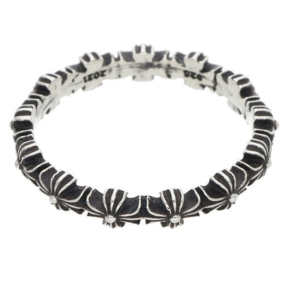Chrome Hearts TINY E CH PLS BAND 925 Silver Ring Size JP 19