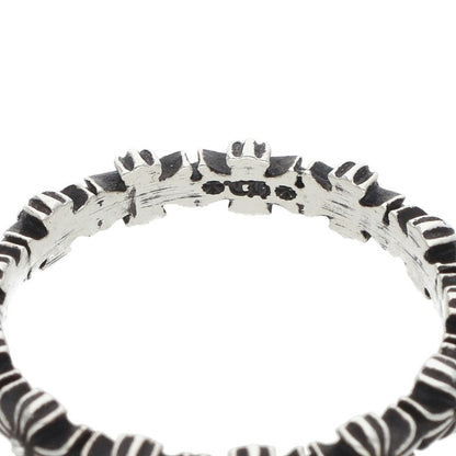Chrome Hearts TINY E CH PLS BAND 925 Silver Ring Size JP 19