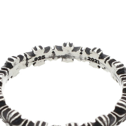 Chrome Hearts TINY E CH PLS BAND 925 Silver Ring Size JP 19