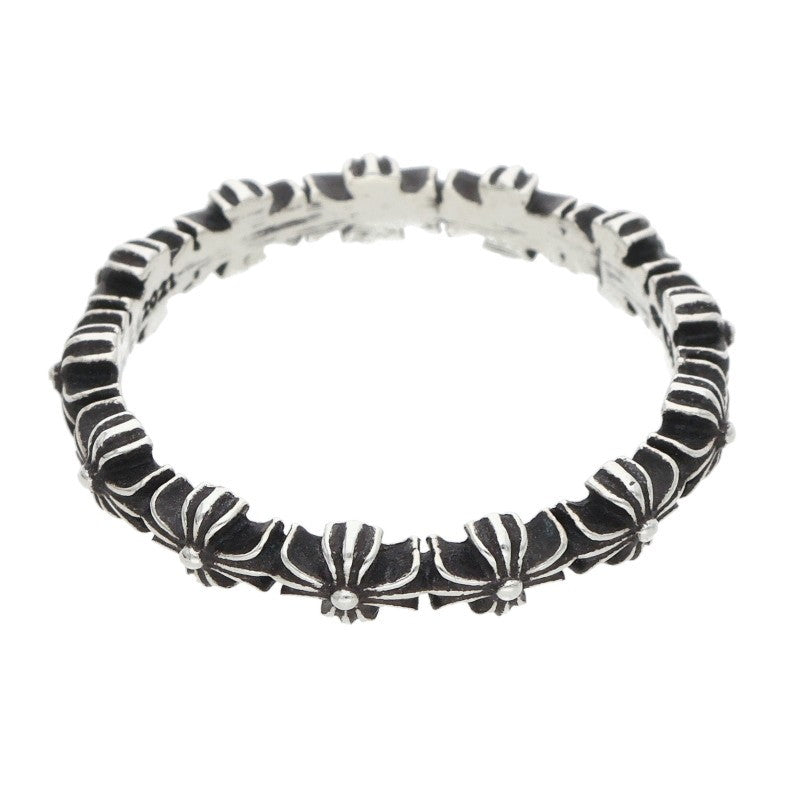 Chrome Hearts TINY E CH PLS BAND 925 Silver Ring Size JP 19