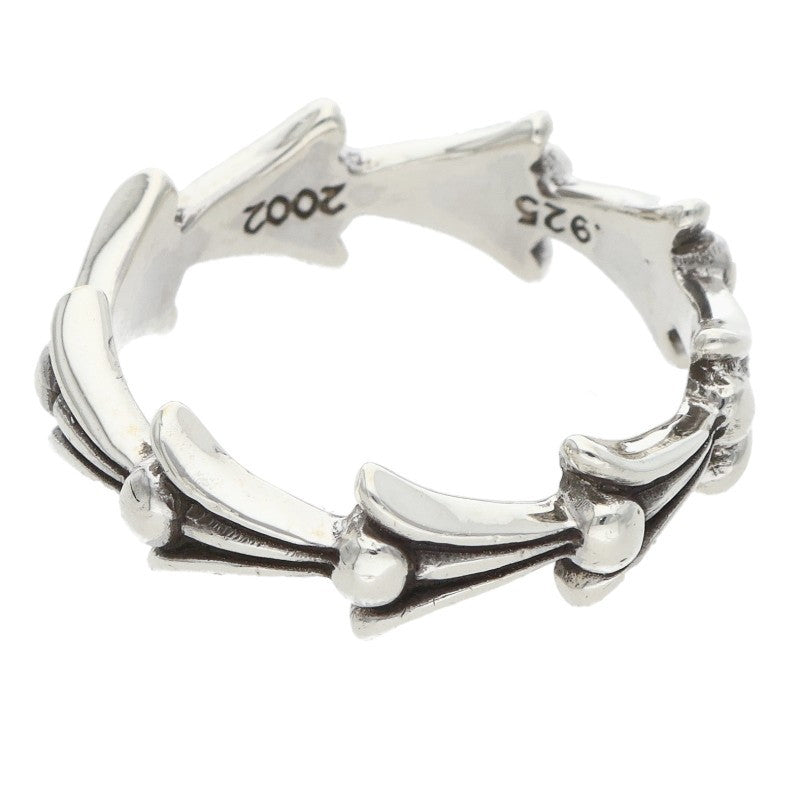 Chrome Hearts CROSS TAIL Silver 925 Ring Size JP 17.5