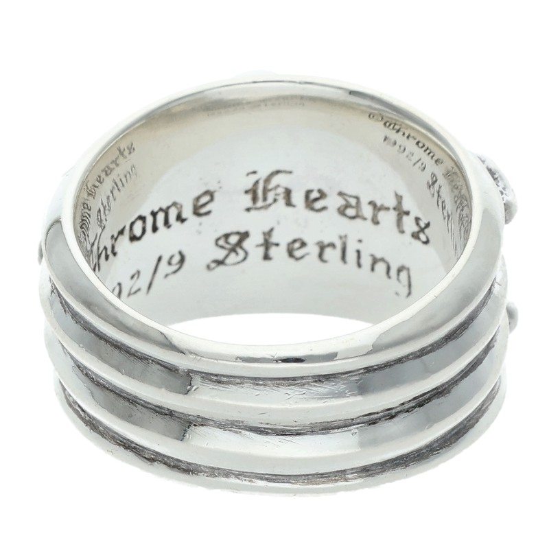 Chrome Hearts Dagger Silver Ring Size JP 15