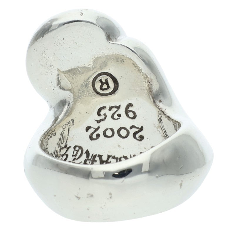 Chrome Hearts LIP TONGUE-LG Large Silver Ring Size JP 22
