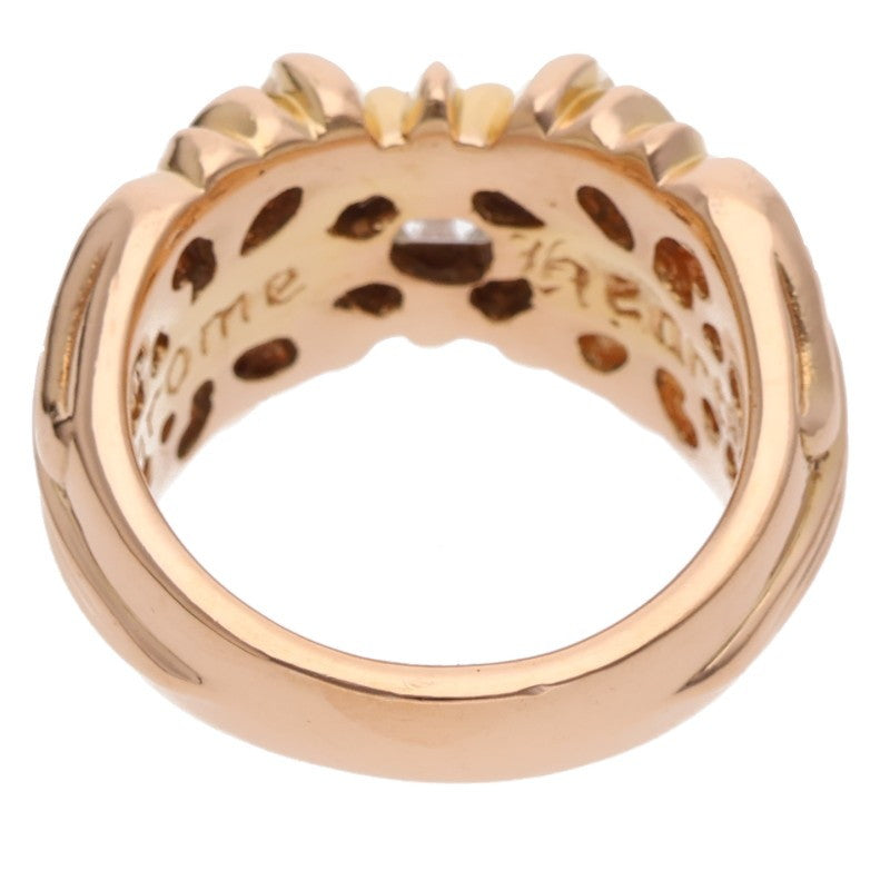 Chrome Hearts 22K K&T Pave Diamond Ring Size JP 21