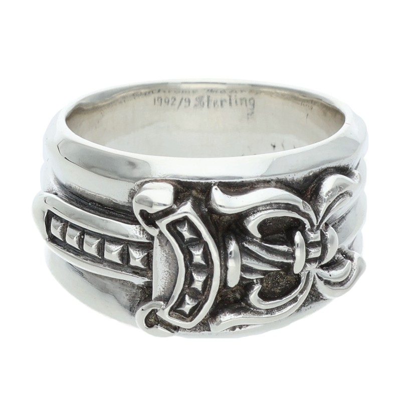 Chrome Hearts Dagger Sterling Silver Ring Size JP 17.5