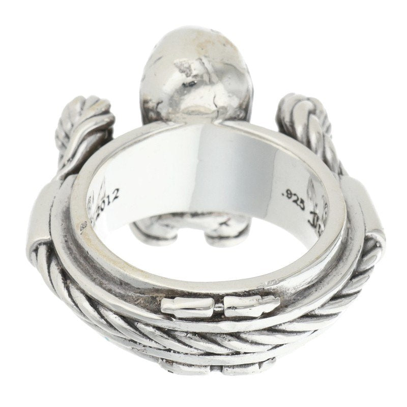 Chrome Hearts CABLE SML Foti Silver Ring Size JP 14
