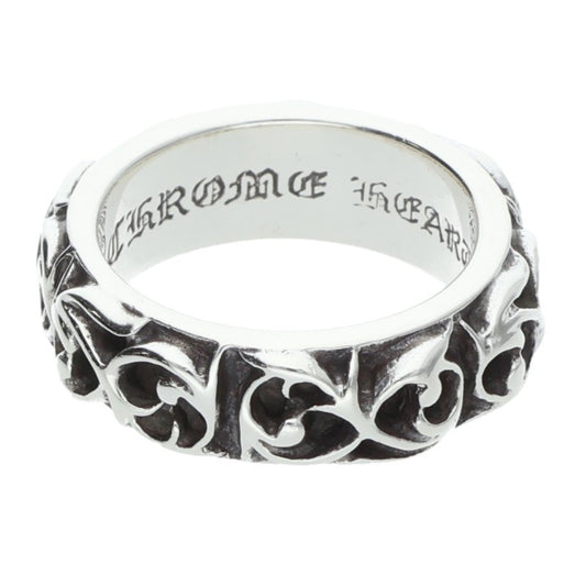 Chrome Hearts ETERNITY VINE BAND Silver Ring Size JP 17