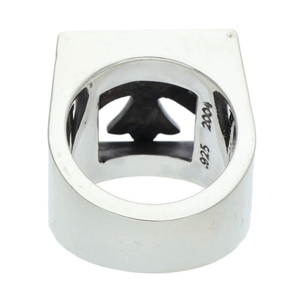 Chrome Hearts LETTER BLOCK CH Plus Silver Ring Size JP 20