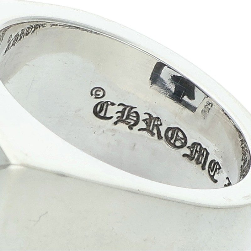 Chrome Hearts LETTER BLOCK CH Plus Silver Ring Size JP 20