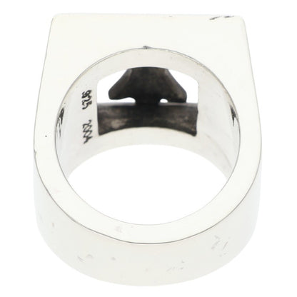 Chrome Hearts LETTER BLOCK CH Plus Silver Ring Size JP 22