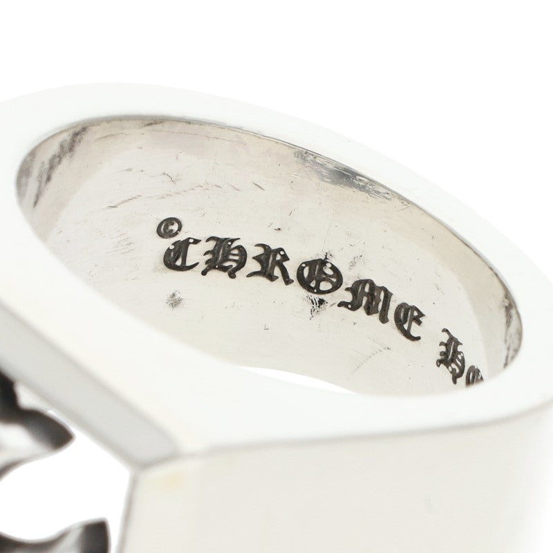 Chrome Hearts LETTER BLOCK CH Plus Silver Ring Size JP 22