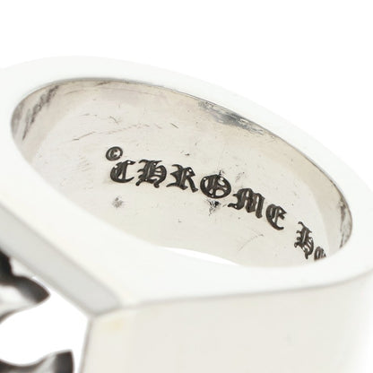 Chrome Hearts LETTER BLOCK CH Plus Silver Ring Size JP 22