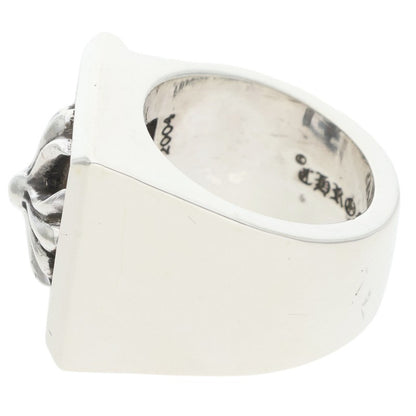 Chrome Hearts LETTER BLOCK CH Plus Silver Ring Size JP 22