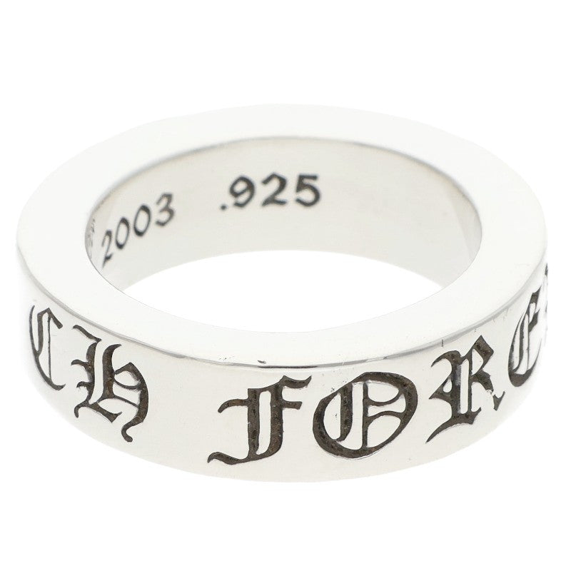 Chrome Hearts 6mm Spacer Forever Silver Ring Size JP 9