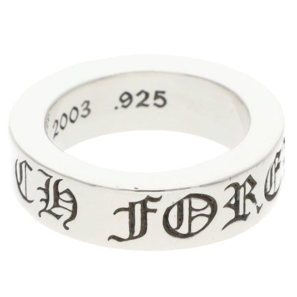 Chrome Hearts 6mm Spacer Forever Silver Ring Size JP 9
