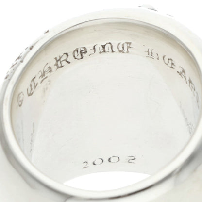 Chrome Hearts CLASSIC OVAL Cross Silver Ring Size JP 16.5