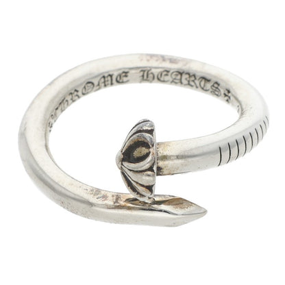 Chrome Hearts NAIL CRSBALL 925 Silver Ring Size JP 20