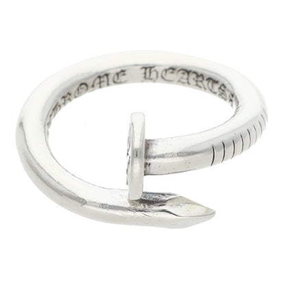 Chrome Hearts NAIL FLAT Silver Ring Size JP 13