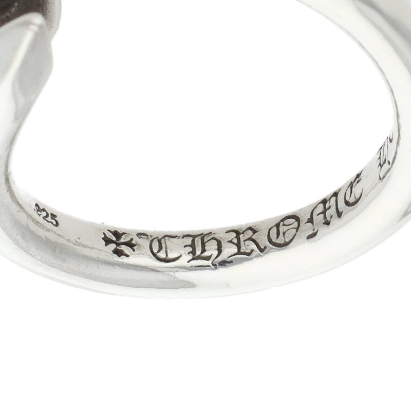 Chrome Hearts NAIL FLAT Silver Ring Size JP 13