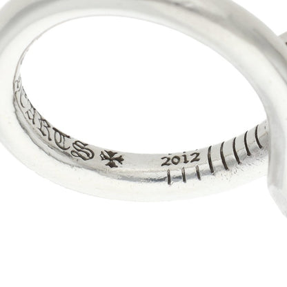 Chrome Hearts NAIL FLAT Silver Ring Size JP 13