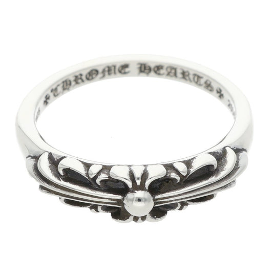 Chrome Hearts BABY CLASSIC Floral Cross 925 Ring Size JP 24