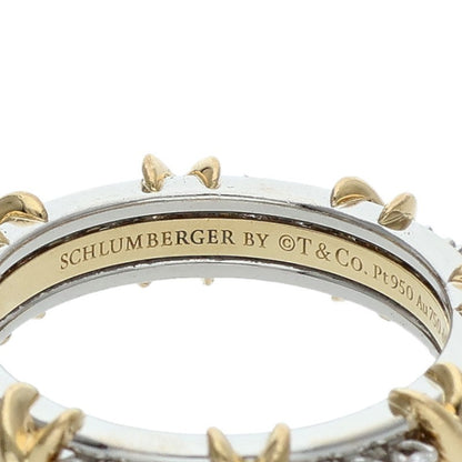 TIFFANY&Co. Schlumberger Sixteen K18/PT Ring Size JP 13.5