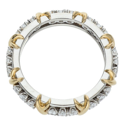 TIFFANY&Co. Schlumberger Sixteen K18/PT Ring Size JP 13.5