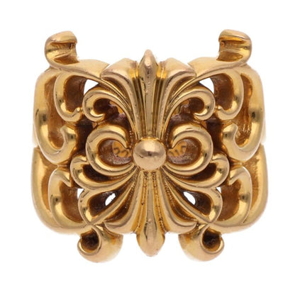Chrome Hearts 22K Butterfly Wrap Gold Ring Size JP 11
