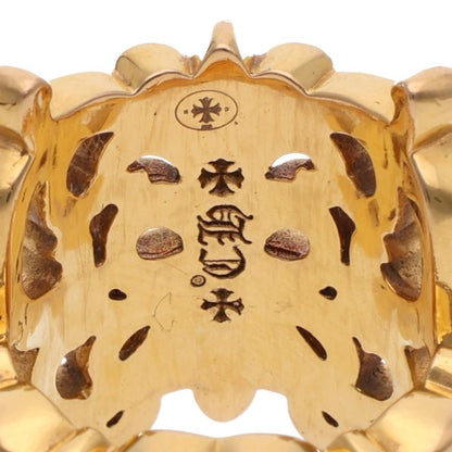 Chrome Hearts 22K Butterfly Wrap Gold Ring Size JP 11
