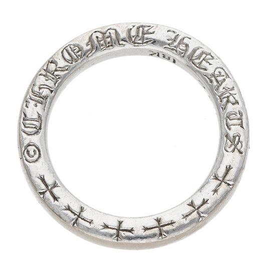 Chrome Hearts 18K WG NTFL White Gold Ring Size JP 5