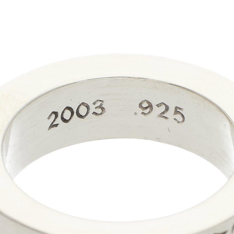 Chrome Hearts 6mm Spacer Forever Silver Ring Size JP 13