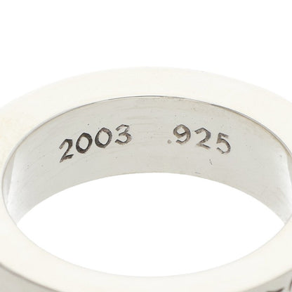 Chrome Hearts 6mm Spacer Forever Silver Ring Size JP 13