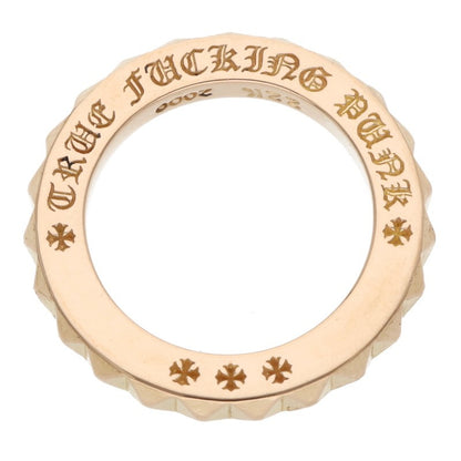 Chrome Hearts 22K TFP PNK BIG Gold Ring Size JP 7