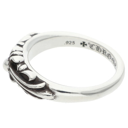 Chrome Hearts Baby Classic Floral Silver Ring Size JP 16.5