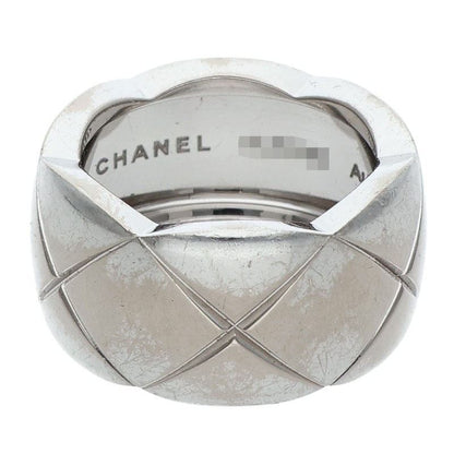 CHANEL Coco Crush Large K18WG Ring Size JP 10.5
