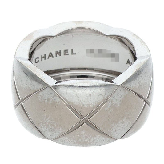 CHANEL Coco Crush Large K18WG Ring Size JP 10.5
