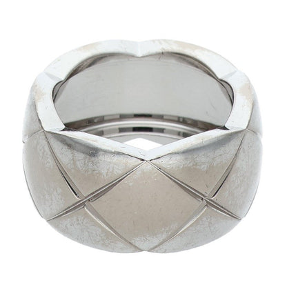CHANEL Coco Crush Large K18WG Ring Size JP 10.5