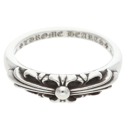 Chrome Hearts BABY CLASSIC Floral Silver Ring Size JP 24
