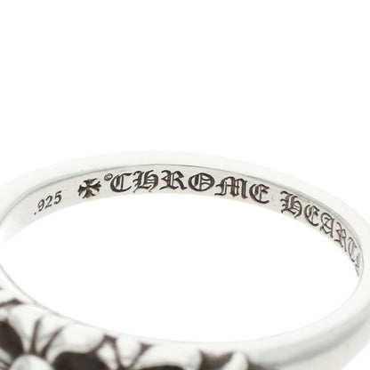 Chrome Hearts BABY CLASSIC Floral Silver Ring Size JP 24