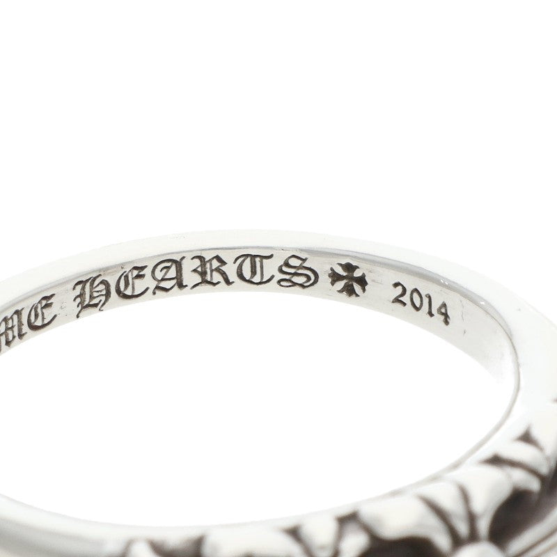 Chrome Hearts BABY CLASSIC Floral Silver Ring Size JP 24
