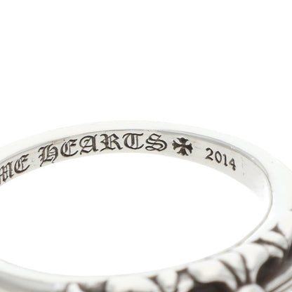 Chrome Hearts BABY CLASSIC Floral Silver Ring Size JP 24
